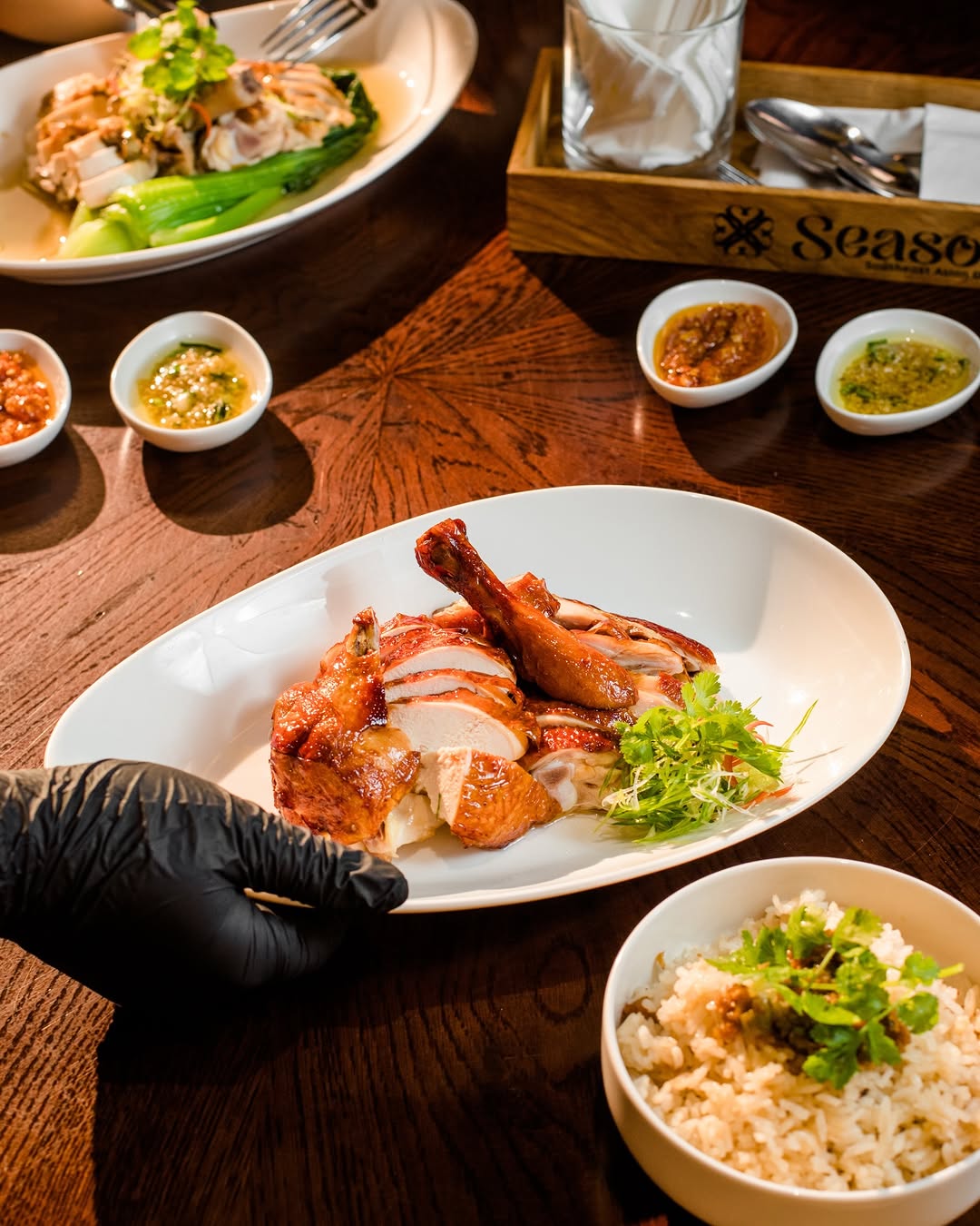 Crowd enjoying Season Dining Medan